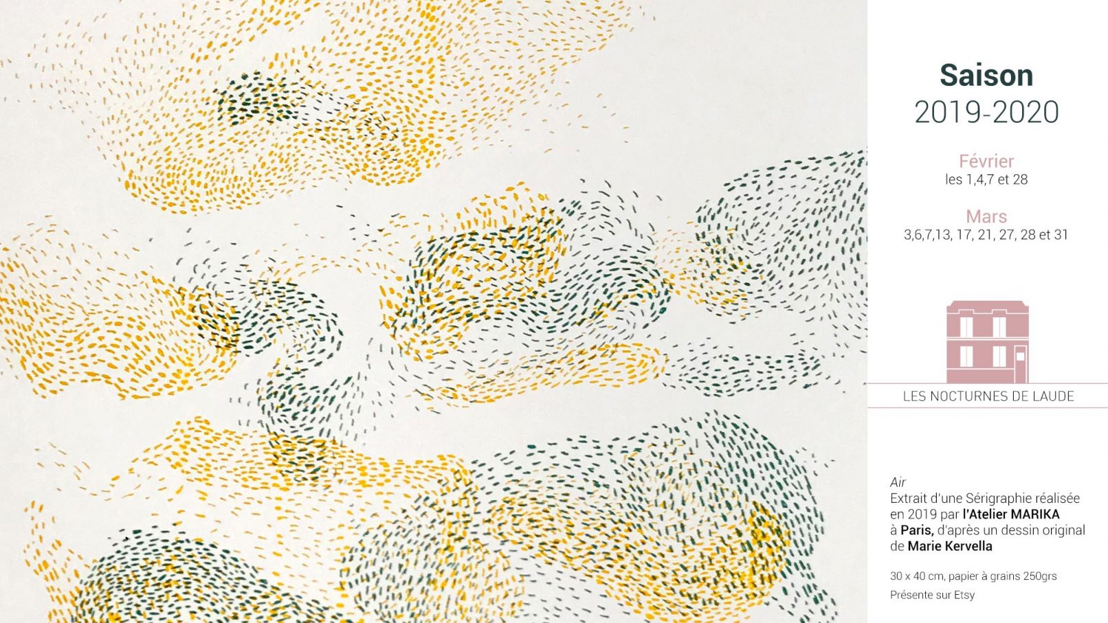 accompagnement lors de la création de la newsletter des Nocturnes de laude