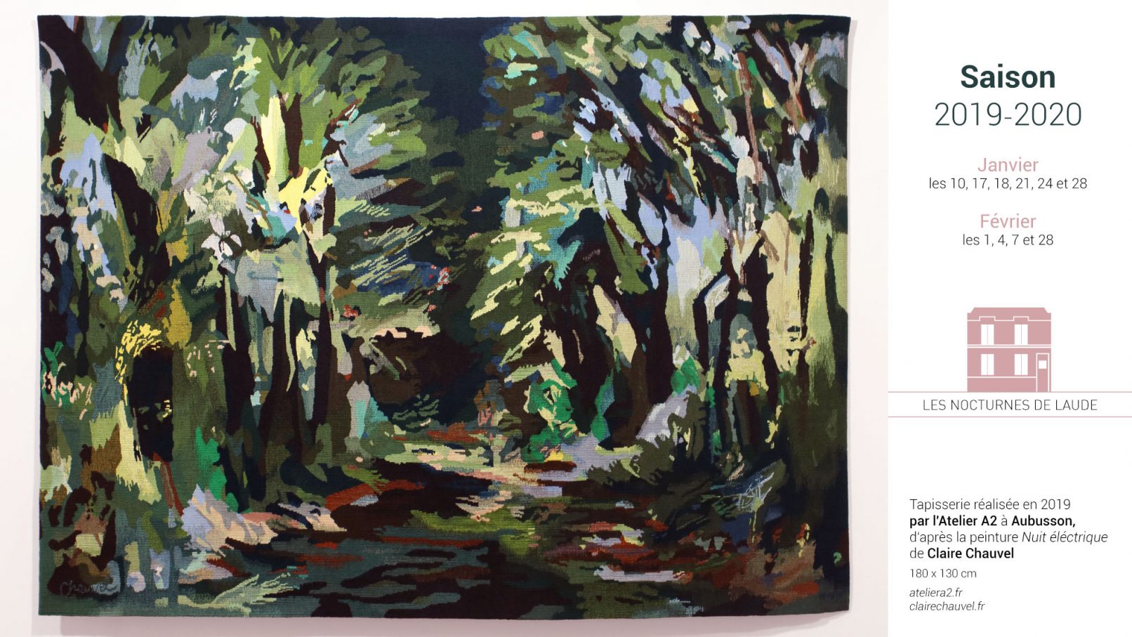 accompagnement lors de la création de la newsletter des Nocturnes de laude