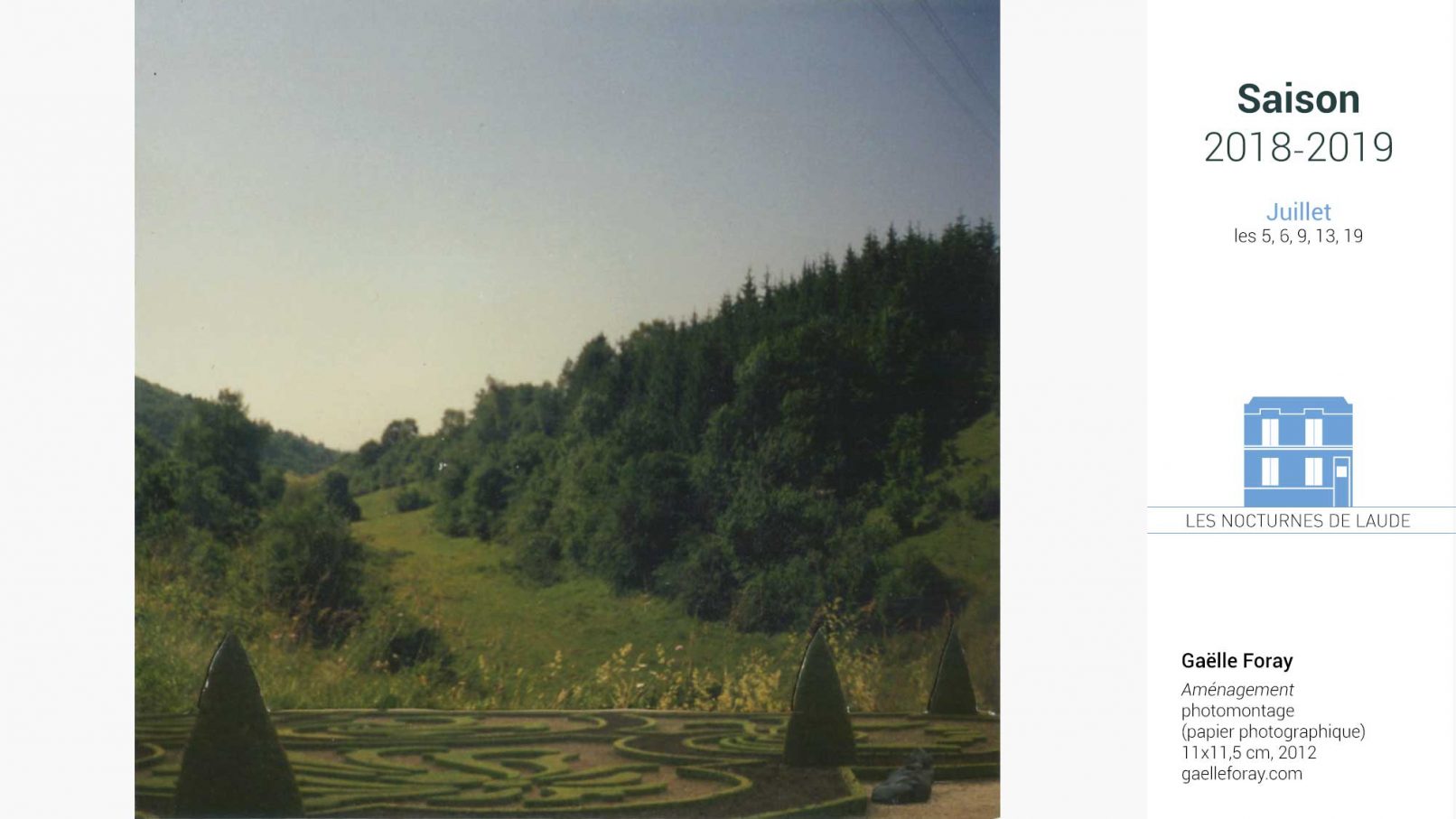 accompagnement lors de la création de la newsletter des Nocturnes de laude