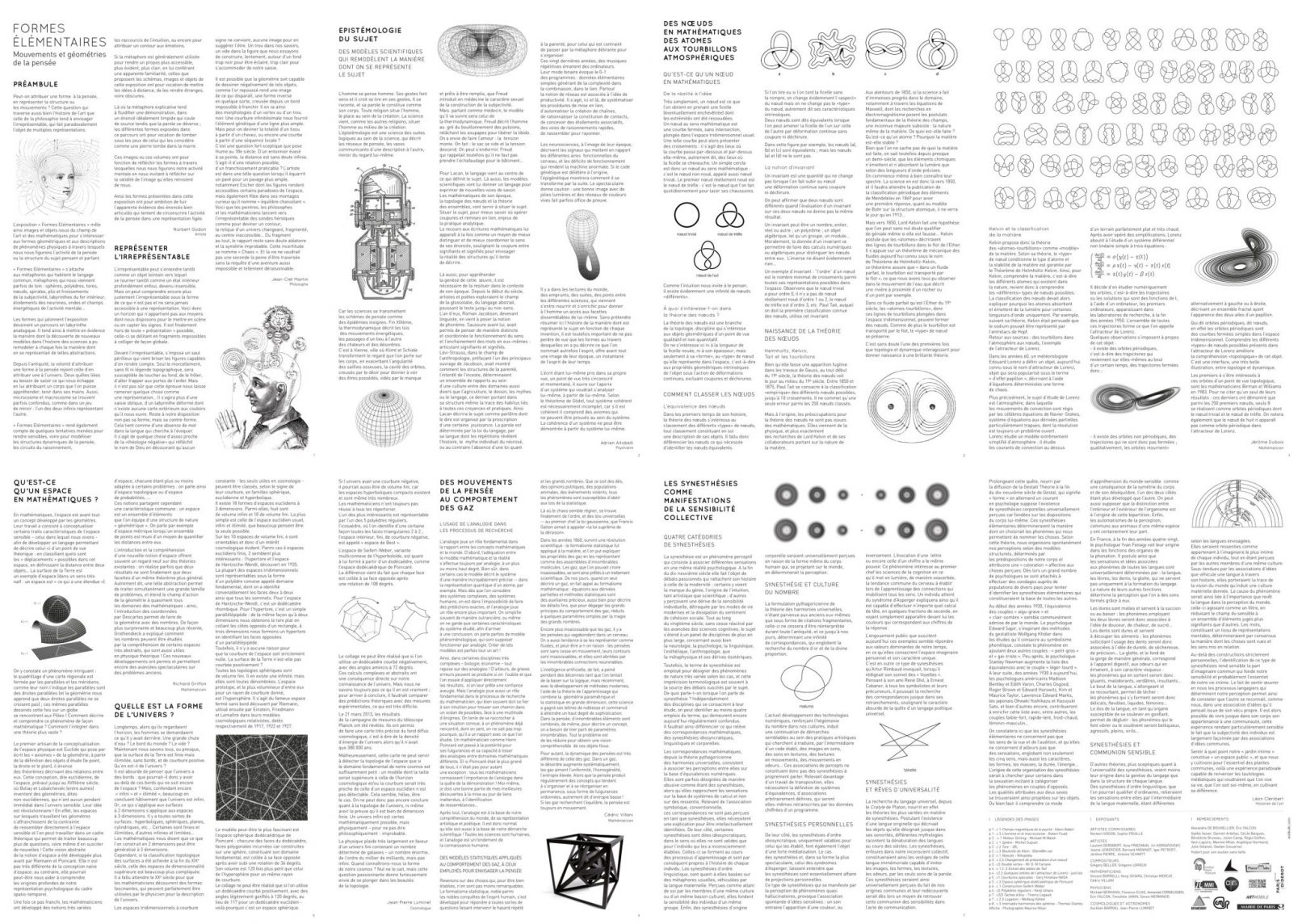 Catalogue Formes Elementaires