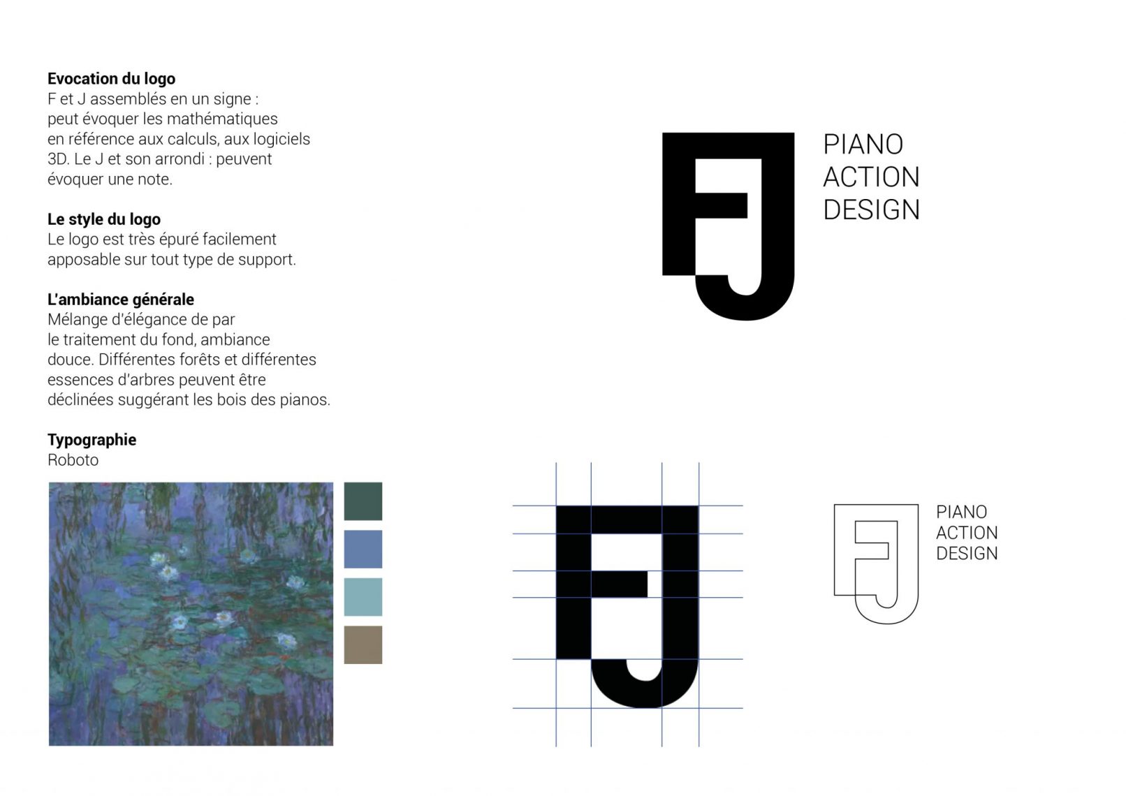 Recherches charte graphique - François-Jérôme Vincent